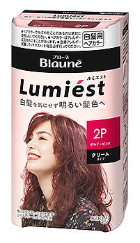 【10個セット】花王ブローネ　ルミエスト 白髪染め 1B 2B 1M ブローネ ルミエストヘアカラー 1B ナチュラルB 花王 - アスクル