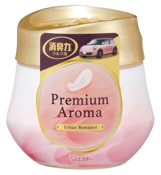楽天市場 エステー クルマの消臭力 プレミアムアロマ ゲルタイプ アーバンロマンス 90g Premium Aroma 車用 芳香剤 ツルハドラッグ