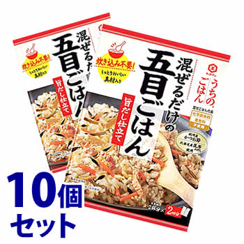 《セット販売》 キッコーマン うちのごはん 五目ごはん 旨だし仕立て (112g)×10個セット 混ぜごはんの素 ※軽減税率対象商品