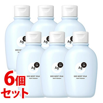 《セット販売》　ファイントゥデイ エージーデオ24 デオドラントボディミルク ヴァン ミニョン (180mL)×6個セット デオボディミルク　【医薬部外品】　【smtb-s】