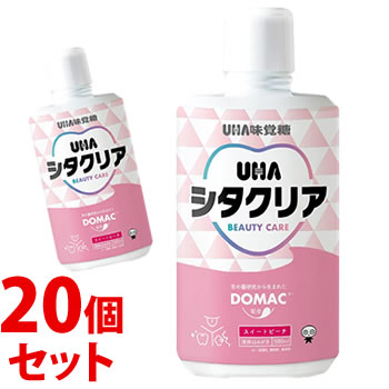 《セット販売》 UHA味覚糖 シタクリア 液体はみがき スイートピーチ (500mL)×20個セット 液体歯磨き 液体ハミガキ 【送料無料】 【smtb-s】|ツルハドラッグ