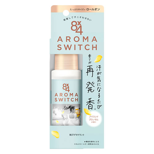 Soft Stone ダブルデオドラント ロールオン 花王 8×4 エイトフォー ロールオン フレッシュフローラルの香り (45mL