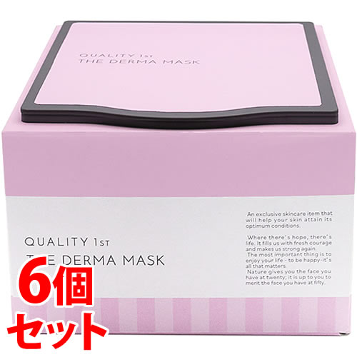 《セット販売》　クオリティファースト ザ ダーママスク (30枚)×6個セット シートマスク THE DERMA　【送料無料】　【smtb-s】