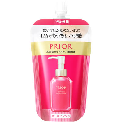 PRIOR プリオール 濃密うるおい美リフトゲル 詰め替え用105ml✕６個 楽天市場】資生堂 プリオール 薬用 うるおい美リフトゲル