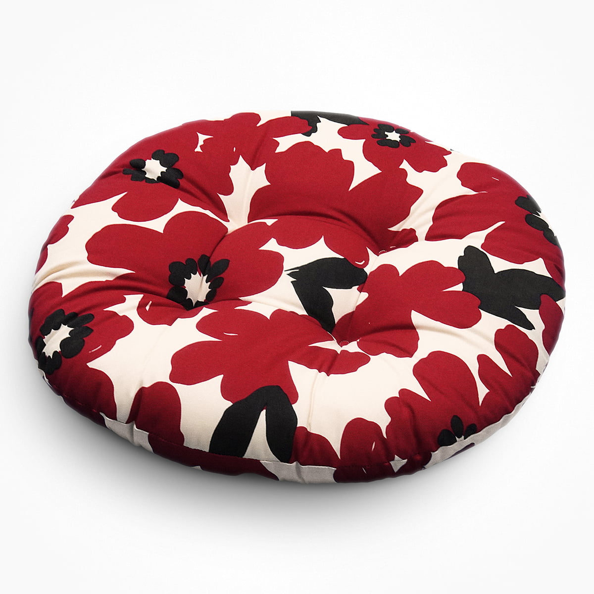 赤い円形クッション Amazon.co.jp: TANPUGV 座布団 フロアクッション 丸型 ワインレッド