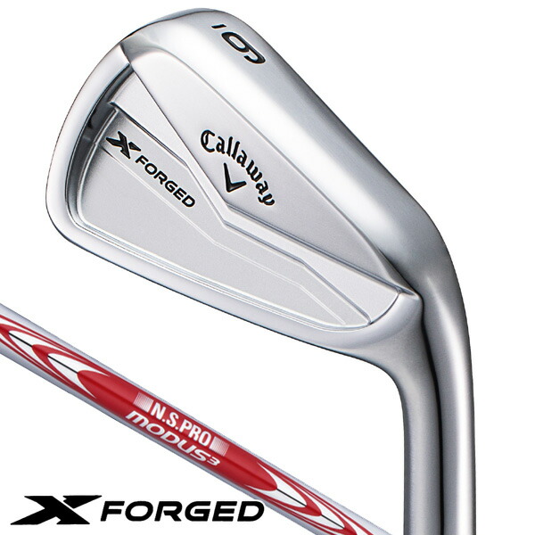 【美品】xフォージド2024アイアン DG MID115s キャロウェイ X FORGEDアイアン #5-PW ゴルフ アイアンセット DG