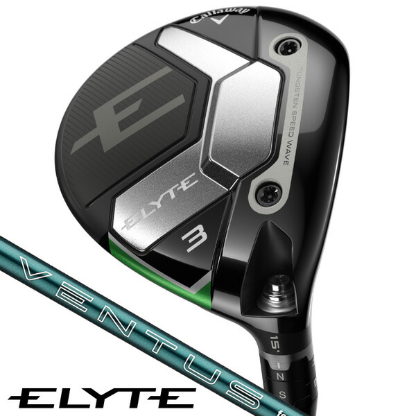 【16%OFFクーポン配布中】 キャロウェイ ELYTE(エリート) フェアウェイウッド 2025年モデル VENTUS GREEN 50 for Callaway カーボンシャフト(S) #3HL 楽天市場】Callaway キャロウェイ 日本正規品 ELYTE エリート