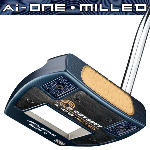 美品オデッセイ Ai-ONE MILLED JAILBIRD MINI T DB 楽天市場】オデッセイ Ai-ONE ミルド ジェイルバード ミニ T DB パター