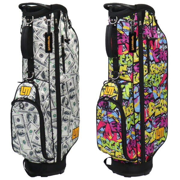 【超美品】ラウドマウス キャディバッグ 8.5型 軽量モデル LM-CB0010 LOUDMOUTH ラウドマウス LM-CB0010 8.5型 スタンドキャディ