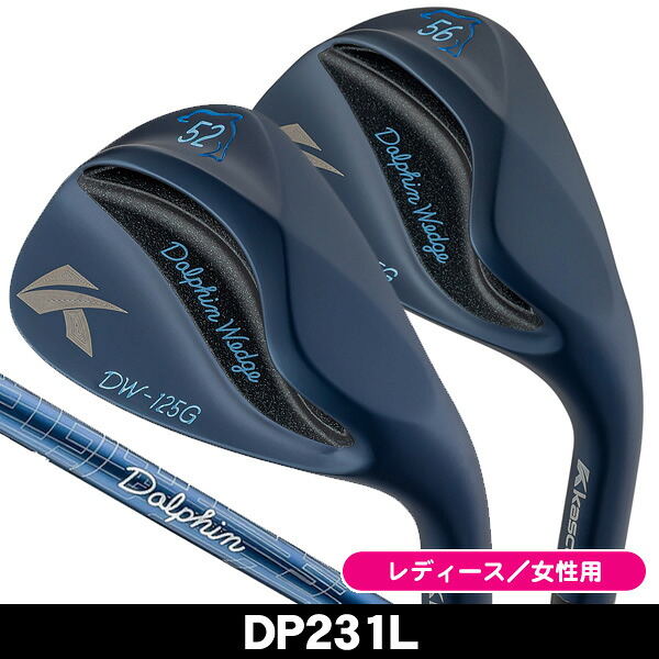 【★お得なクーポン配布中★※対象外あり】レディース キャスコ DW-125G ドルフィンウェッジ ミッドナイトブルー DP-231L 右利き用 2026年モデル