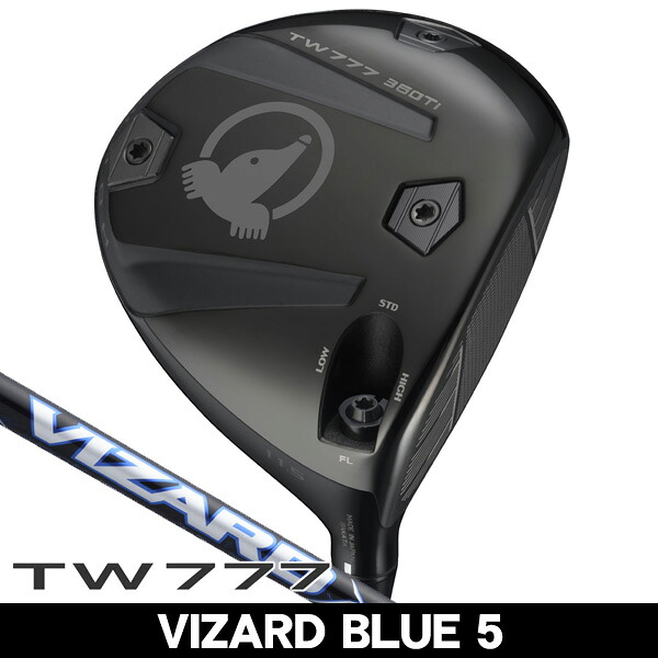 【4/20限定★最大100%P還元※要エントリー】ホンマ ツアーワールド TW777 360Ti ドライバー VIZARD BLUE 5 右利き用 2026年モデル