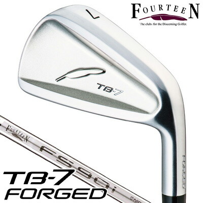 楽天市場】FOURTEEN 【 フォーティーン 】 TB-7 FORGED アイアン 単品