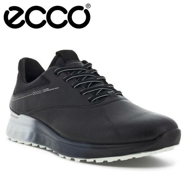 244番 新品ECCOゴルフシューズ 黒35 22.0～22.5cmスパイクレス 244番 新品ECCOゴルフシューズ 黒35 22.0～22.5cmスパイクレス