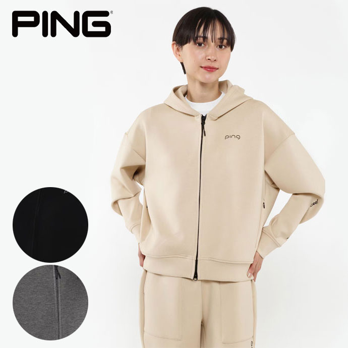 楽天市場】【レディース】ピン ゴルフ 裏ボア スウェットフーディ プル