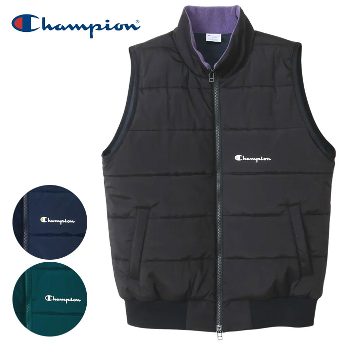 【★お得なクーポン配布中★※対象外あり】ゴルフウェア チャンピオン ベスト ZIP VEST C3CG602 メンズ