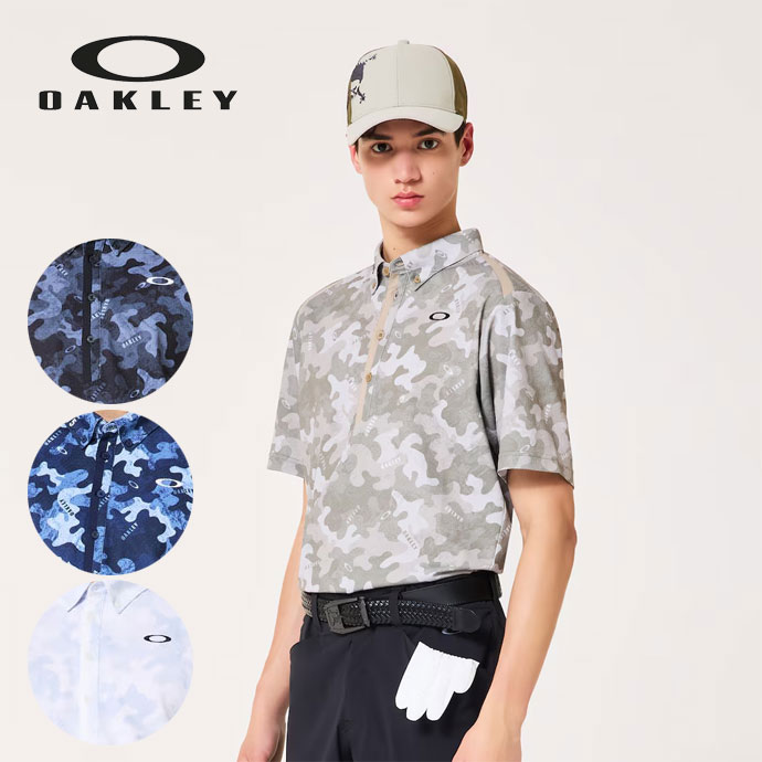 【★お得なクーポン配布中★※対象外あり】ゴルフウェア オークリー O-SYNC PACK INTEGRATED SHIRT メンズ 春 夏 26SS