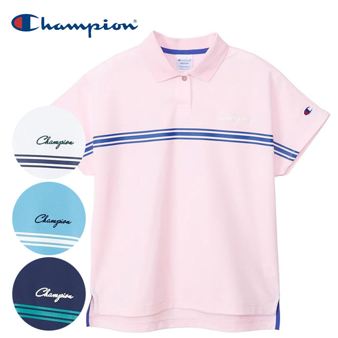 【★お得なクーポン配布中★※対象外あり】ゴルフウェア チャンピオン POLO SHIRT レディース 春 夏 26SS