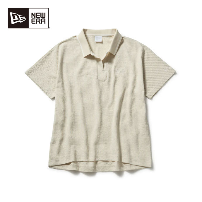 【★お得なクーポン配布中★※対象外あり】ゴルフウェア ニューエラ GFW SS SEERSUCKER POLO BEI 261 レディース 春 夏 26SS