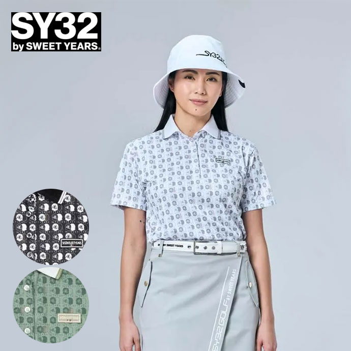 ゴルフウェア ＳＹ３２ GRAPHIC POLO レディース 春 夏 26SS｜つるやゴルフ店