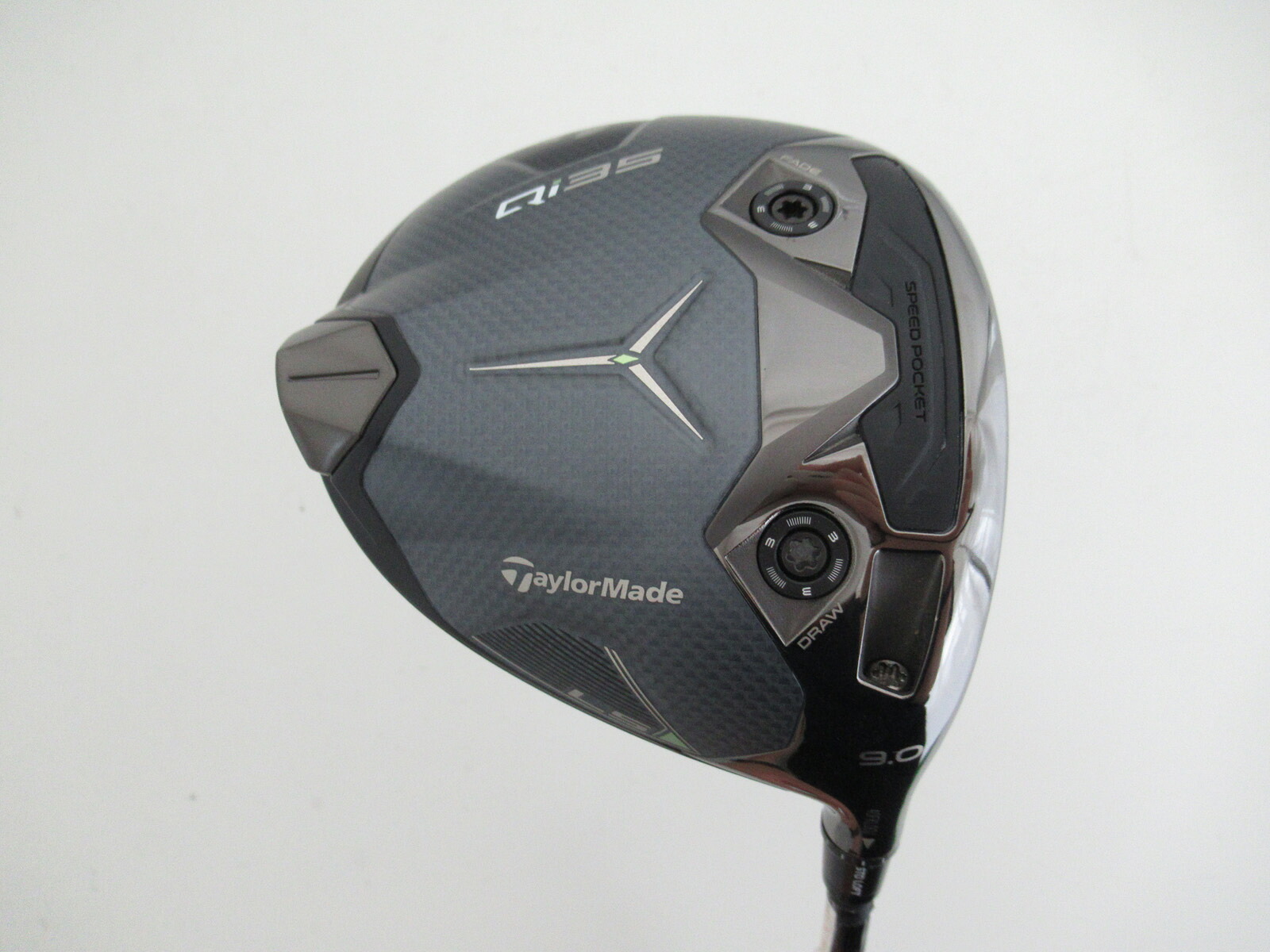 【中古】 試打用 右用 テーラーメイド Qi35 LS キューアイ35 エルエス ドライバー Diamana BLACK ディアマナ ブラック TM60 9度 フレックスS｜つるやゴルフ店