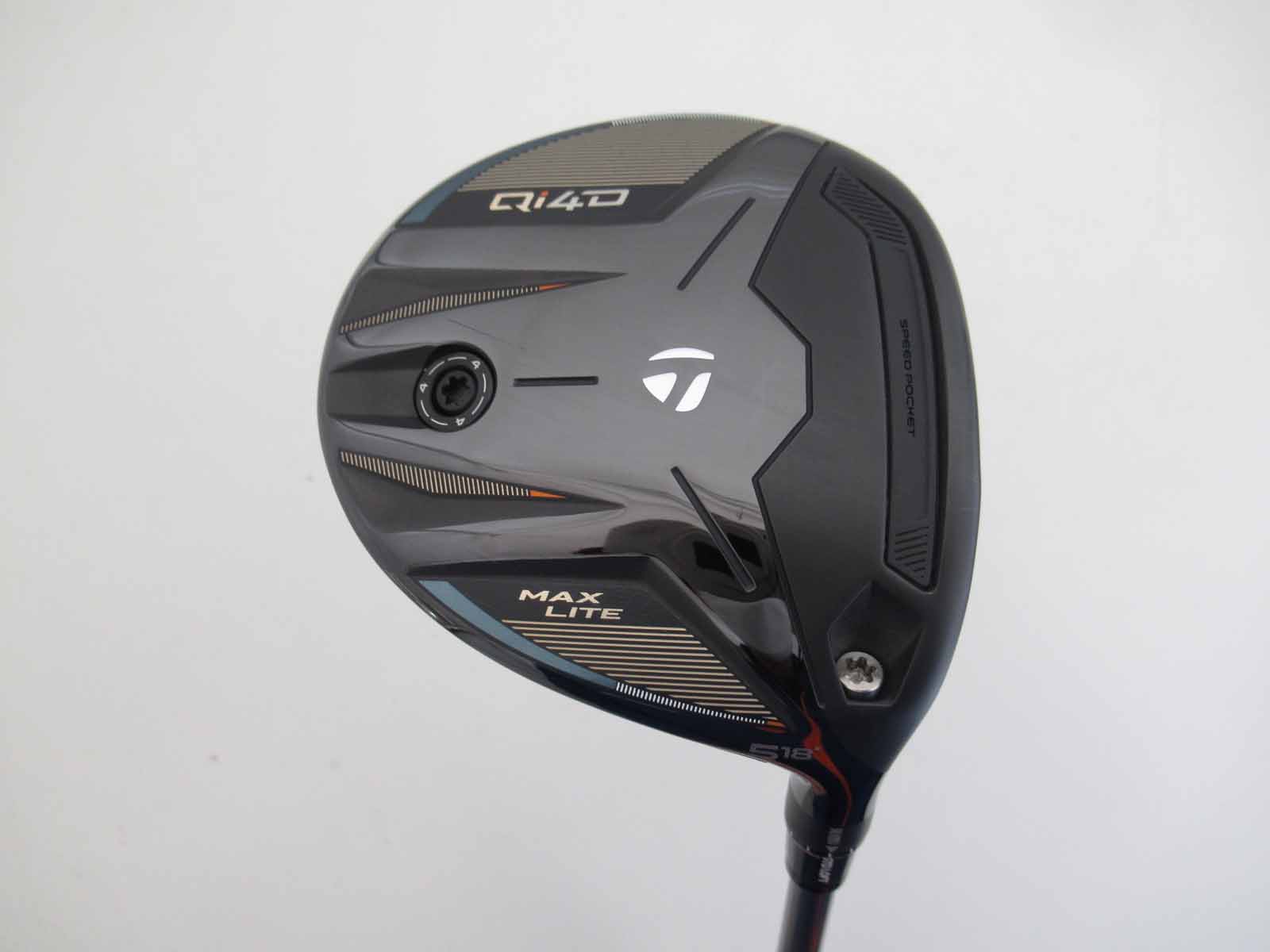 【中古】 右用 テーラーメイド Qi4D MAX LITE フェアウェイウッド REAX 45 5W フレックスR｜つるやゴルフ店