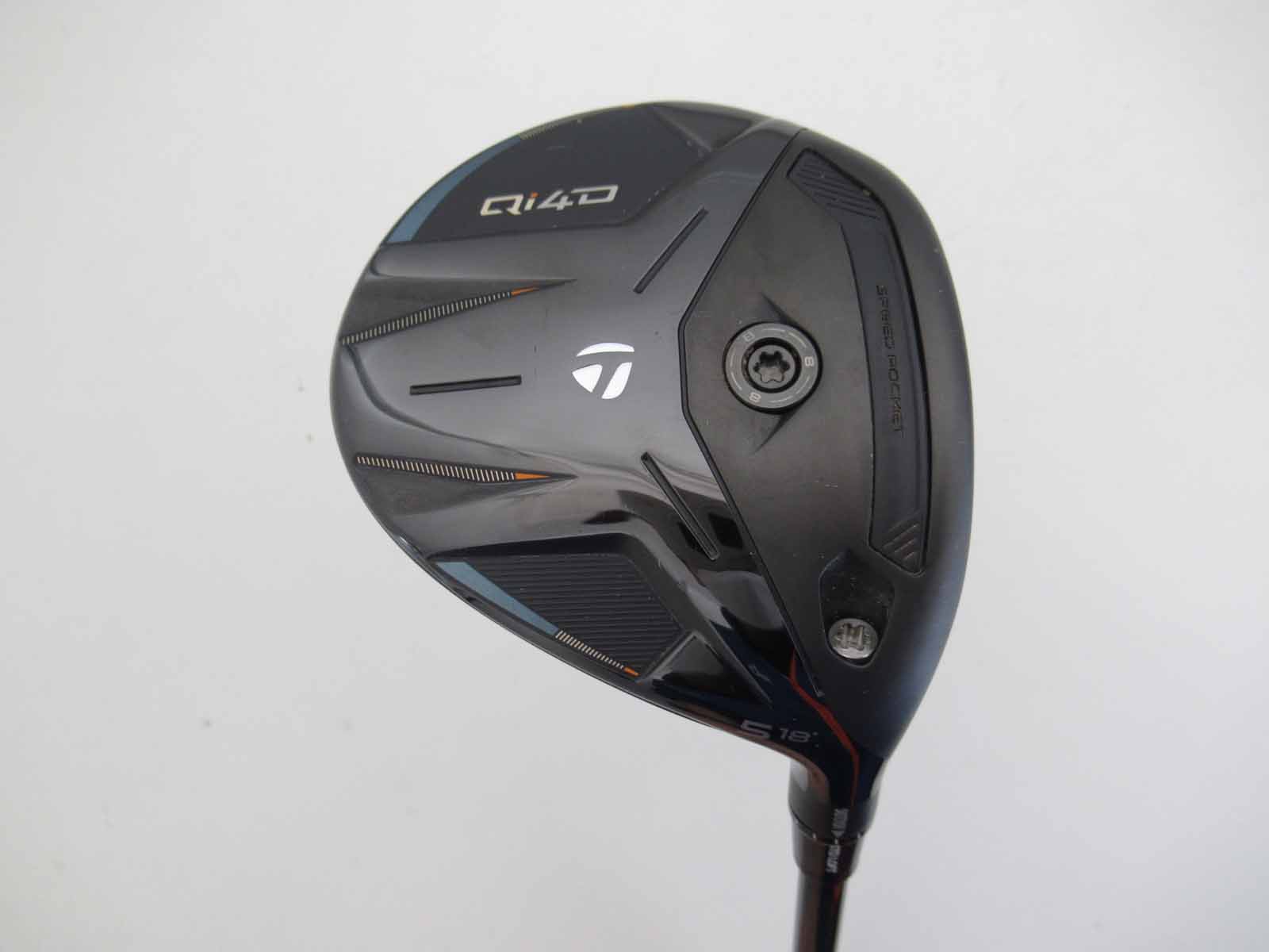 【★お得なクーポン配布中★※対象外あり】【中古】 右用 テーラーメイド Qi4D フェアウェイウッド REAX 65 5W フレックスS