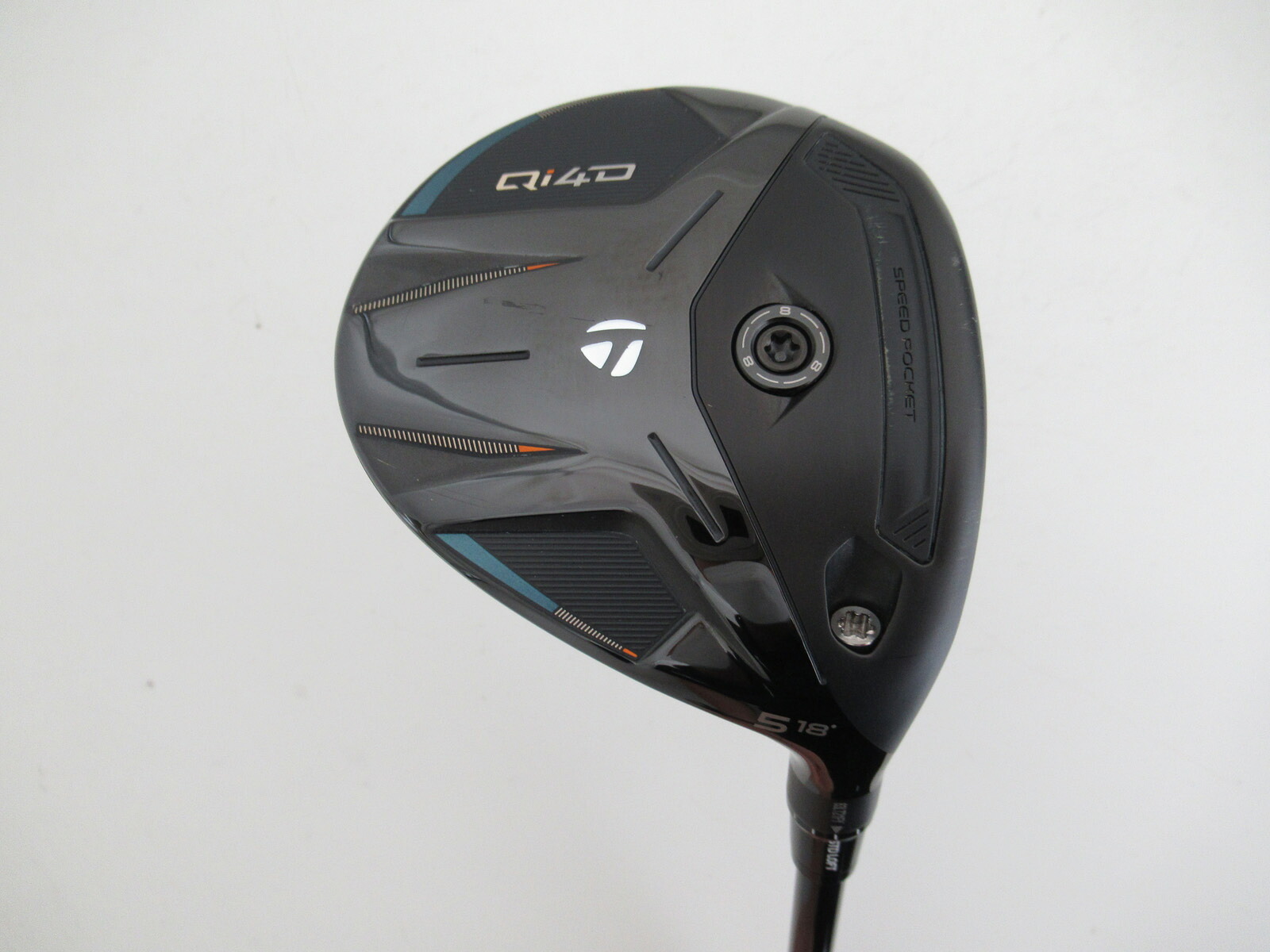 【中古】 メーカー特注品 右用 テーラーメイド Qi4D フェアウェイウッド REAX 75 5W フレックスX｜つるやゴルフ店