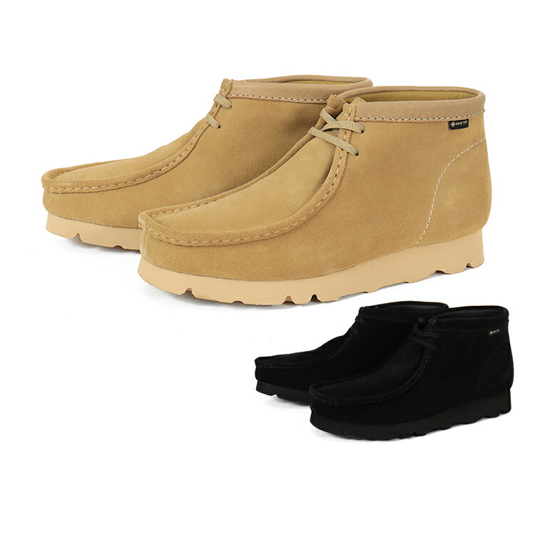 ★未使用級 クラークス ワラビー ゴアテックス ビブラムソール UK10.5 Clarks クラークス Wallabee GTX ワラビー ゴアテックス