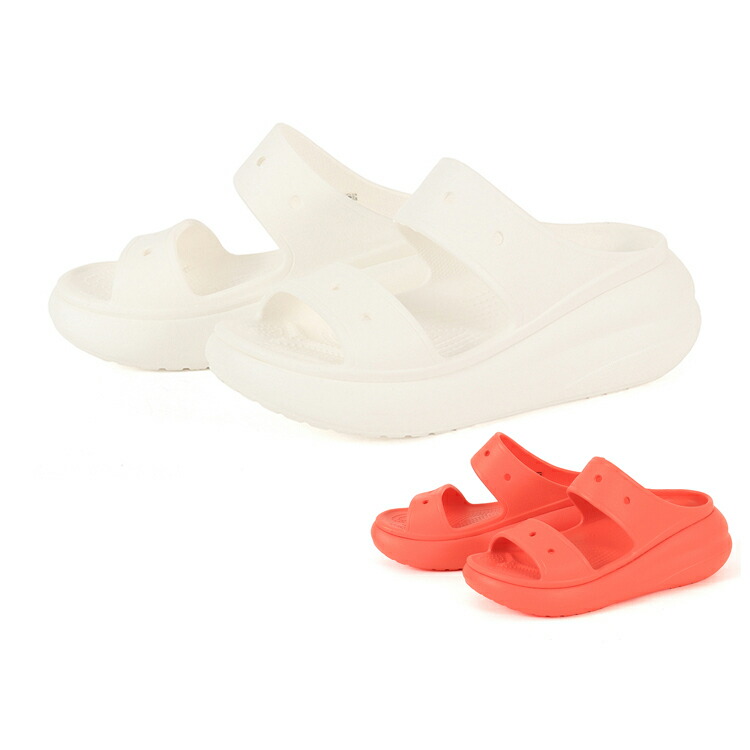 【OFF PRICE】crocs クロックス CRUSH SANDAL クラッシュ サンダル 207670-100 207670-6VT
