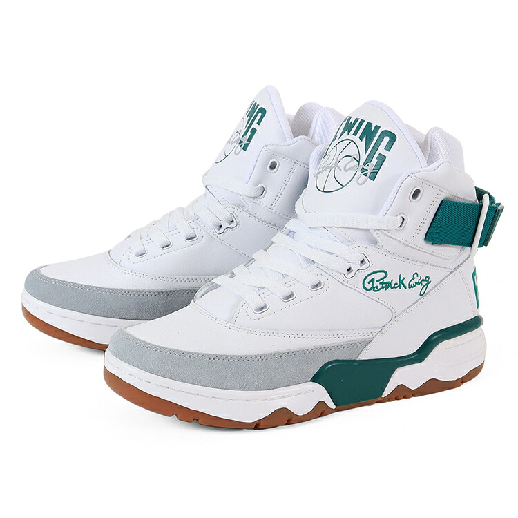 【マラソン期間★P10倍】EWING ATHLETICS ユーイング アスレチックス EWING 33 HI 1BM02534-145 ホワイト/アベンチュリン/ガム
