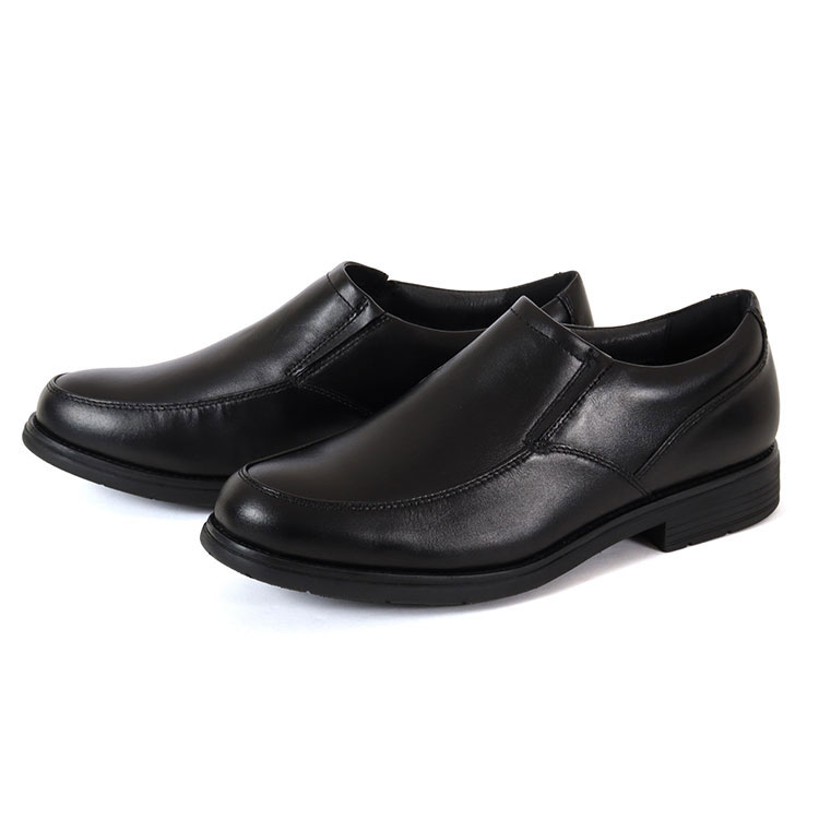 【マラソン期間★P10倍】ROCKPORT ロックポート CLASSIC DRESS WP SLIP ON クラシックドレス ウォータープルーフ スリッポン ML0035 ブラック｜NEXT FOCUS
