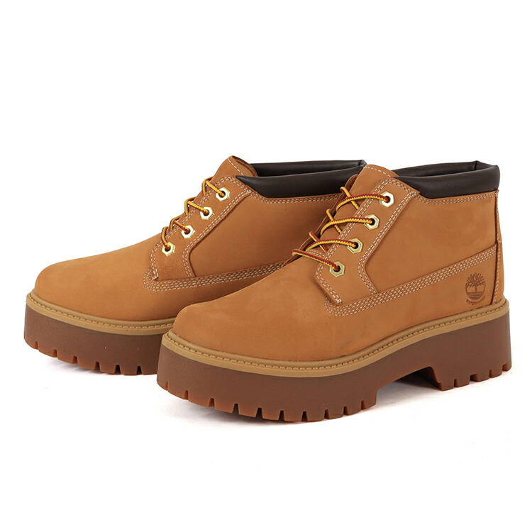 Timberland ティンバーランド STONE STREET MID LACE WATERPROOF BOOT ストーン ストリート ミッド レース ウォータープルーフ ブーツ A5RF9 ウィートヌバック