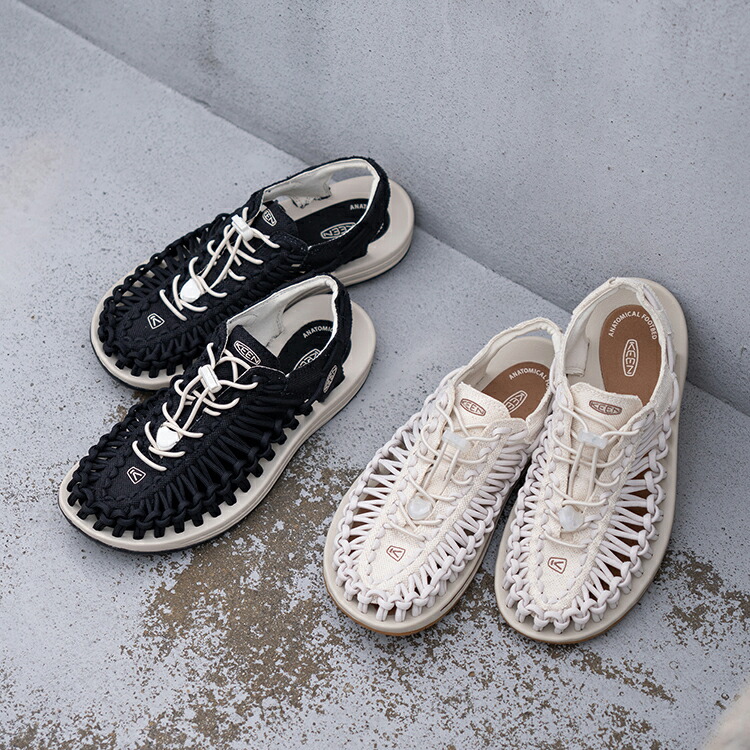 【マラソン期間★P10倍】KEEN キーン WOMENS UNEEK CANVAS ウィメンズ ユニーク キャンバス 1028565 1026231