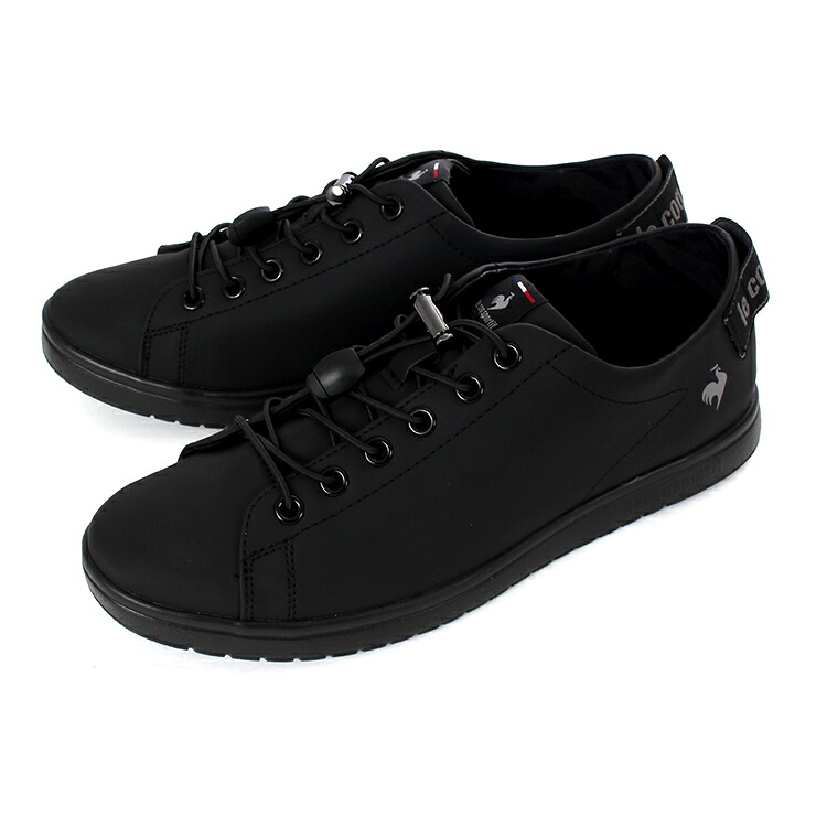【マラソン期間★P10倍】le coq sportif ルコック LA アルマ T+R SM LU5SRS05LZ ブラック/グレー