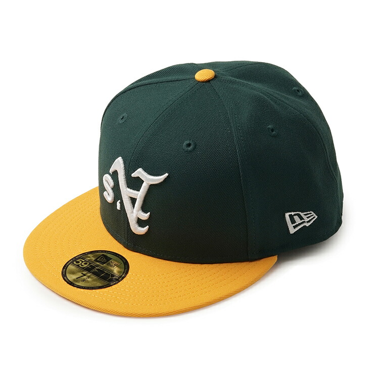 【マラソン期間★P10倍】【海外限定 日本未発売】アスレチックス キャップ 帽子 NEW ERA ニューエラ アップサイドダウン 59FIFTY 8,672円