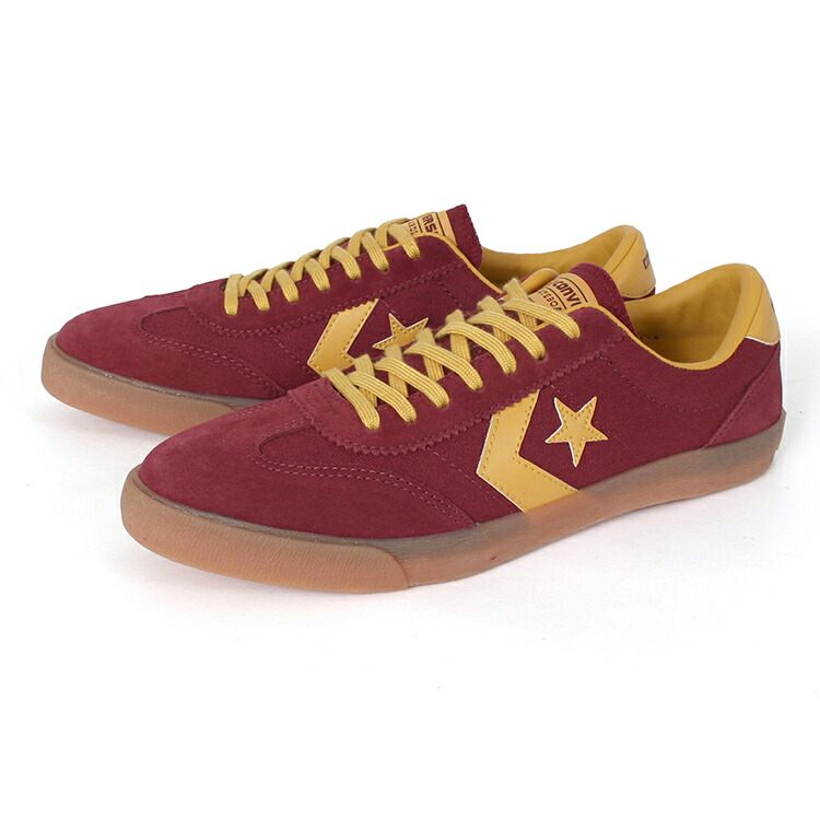 【マラソン期間★P10倍】【値下げしました】converse コンバース ROADCLASSIC SK OX ロードクラシック SK オックス 1SE773 33702151 バーガンディー/オレンジ