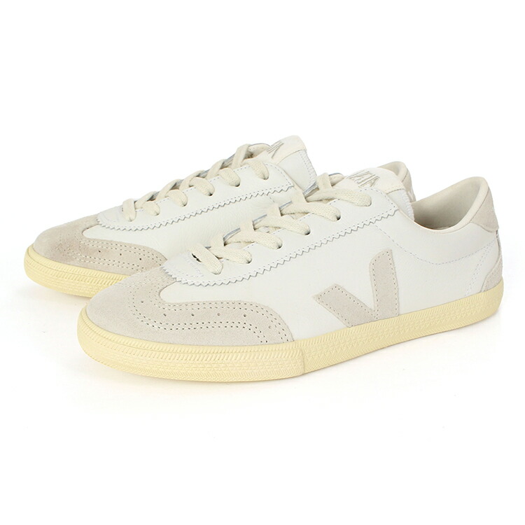 【マラソン期間★P10倍】VEJA ヴェジャ VOLLEY O.T. LEATHER ボレー レザー VJVO203852 ホワイト/ナチュラル