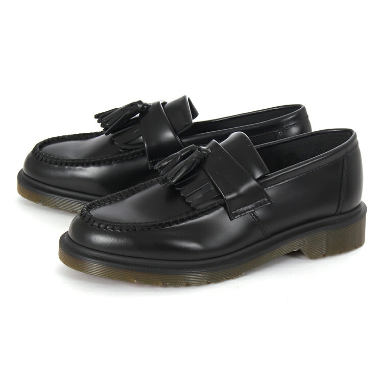 【マラソン期間★P10倍】Dr.Martens ドクターマーチン ADRIAN TASSLE LOAFER エイドリアン タッセルローファー 14573001 ブラック