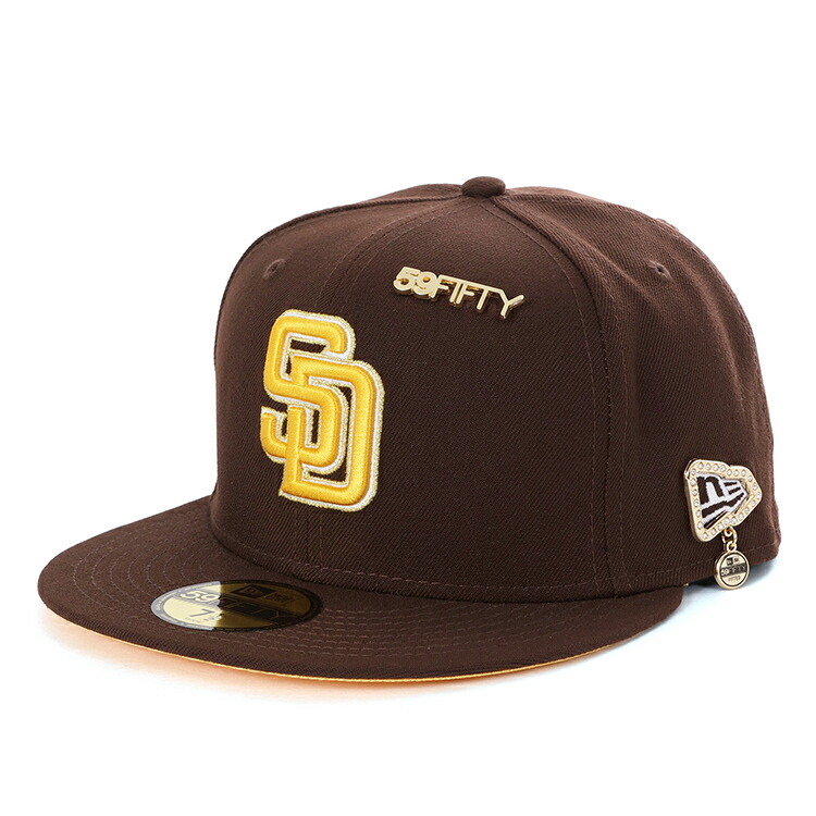 【海外限定 日本未発売】サンディエゴ パドレス キャップ 帽子NEW ERA ニューエラ 59FIFTY Day 2025 ブラウン