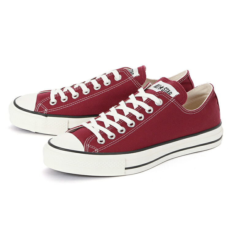 【マラソン期間★P10倍】converse コンバース CANVAS ALL STAR J OX キャンバス オールスター J オックス 31316720 バーガンディー|NEXT FOCUS