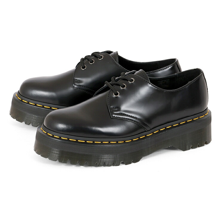 【マラソン期間★P10倍】Dr.Martens ドクターマーチン 1461 QUAD 3EYE 1461 クアッド 3ホール 25567001 ブラック