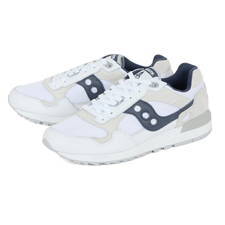 【マラソン期間★P10倍】SAUCONY サッカニー SHADOW 5000 シャドウ5000 S71036-1 ホワイト/ネイビー｜NEXT FOCUS