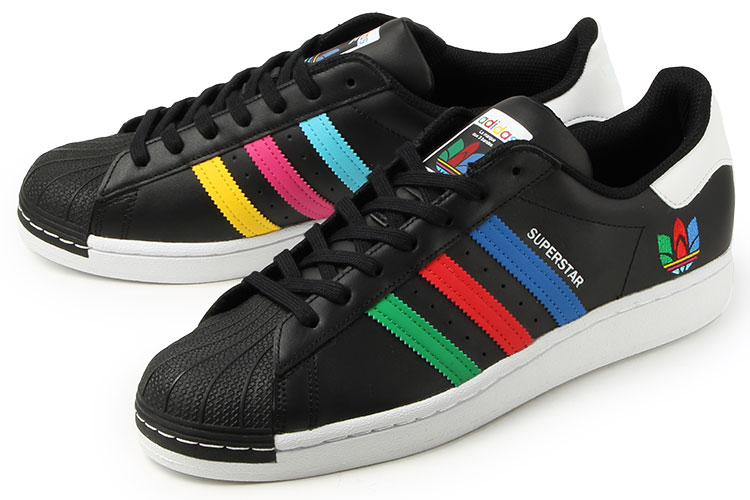 激安超安値 スニーカー Adidas アディダス Superstar スーパースター Fu95 ブラック グリーン ホワイト Www Mekatronik Org Tr