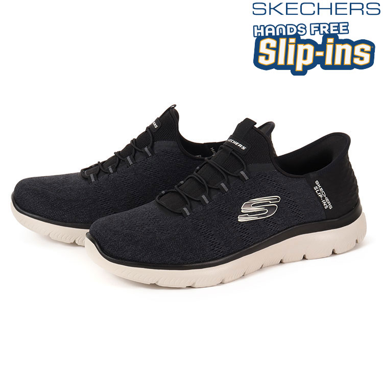 SKECHERS スケッチャーズ SLIP-INS SUMMITS KEY PACE スリップインズ サミッツ キーペース 232469W BLK ブラック SS26｜NEXT FOCUS