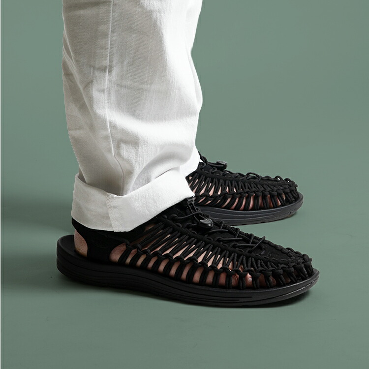 大きいサイズ【29cm 30cm 31cm】KEEN（キーン） UNEEK MONOCHROME(ユニーク モノクローム) 1014097 ブラック