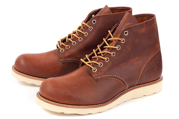 Red カッパー靴 Wing レッドウィング Classic Work 6inch Round Round Toe クラシックワーク 6インチ ラウンドトゥ 6inch 9111 カッパー Next Focus 送料無料 メンズ ブーツ