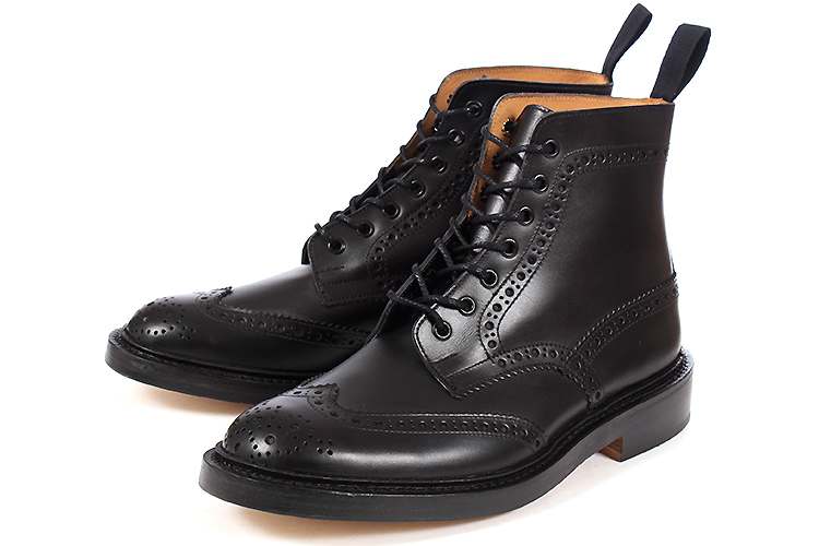 【楽天市場】【SALE】 Tricker's (トリッカーズ)カントリーブーツ M2508L Black Box Calf(ブラックボックス