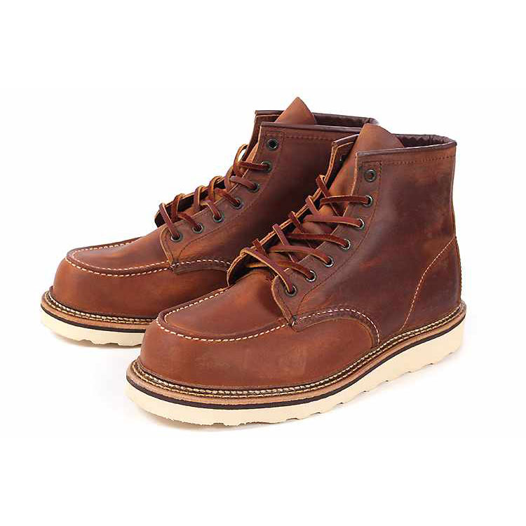 REDWING レッドウィング プレーントゥ 5D 23.5㎝ ブラウン