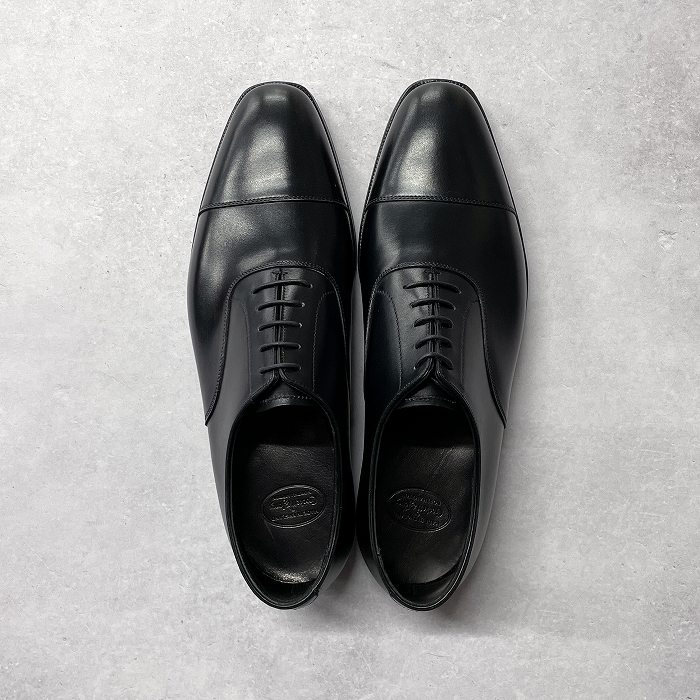 CROCKETT&JONES サイズ7 1/2 ブラックカーフ クロケット＆ジョーンズ ウィングチップ ウェストゲイト2