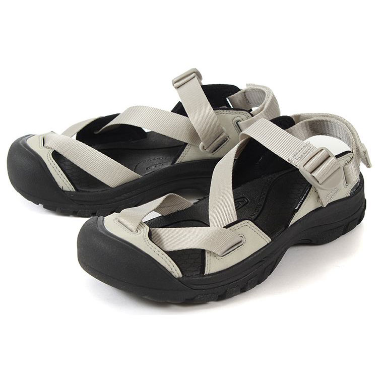 【マラソン期間★P10倍】KEEN(キーン) WOMEN'S ZERRAPORT II(ウィメンズ ゼラポート 2) 1022499 シルバーバーチ/ブラック|NEXT FOCUS